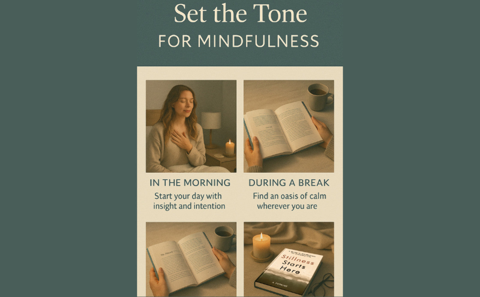 Stillness Starts Here: A Mindfulness / Meditation Guide for Real Life (Paperback or Hardcover)