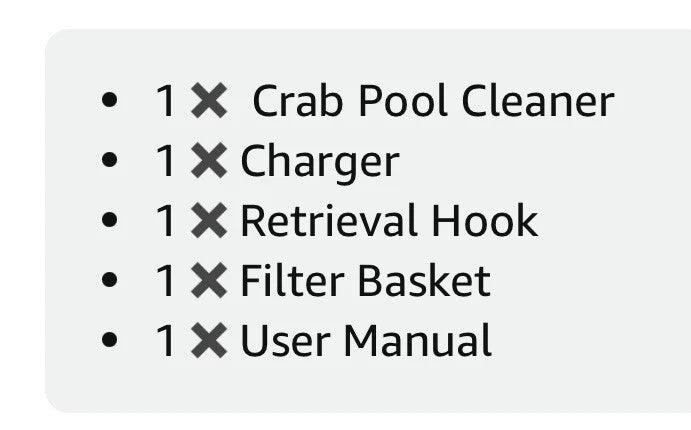 Seauto Robotic Wall Climbing Pool Cleaner Brand New 2024 Model “The Crab" ap