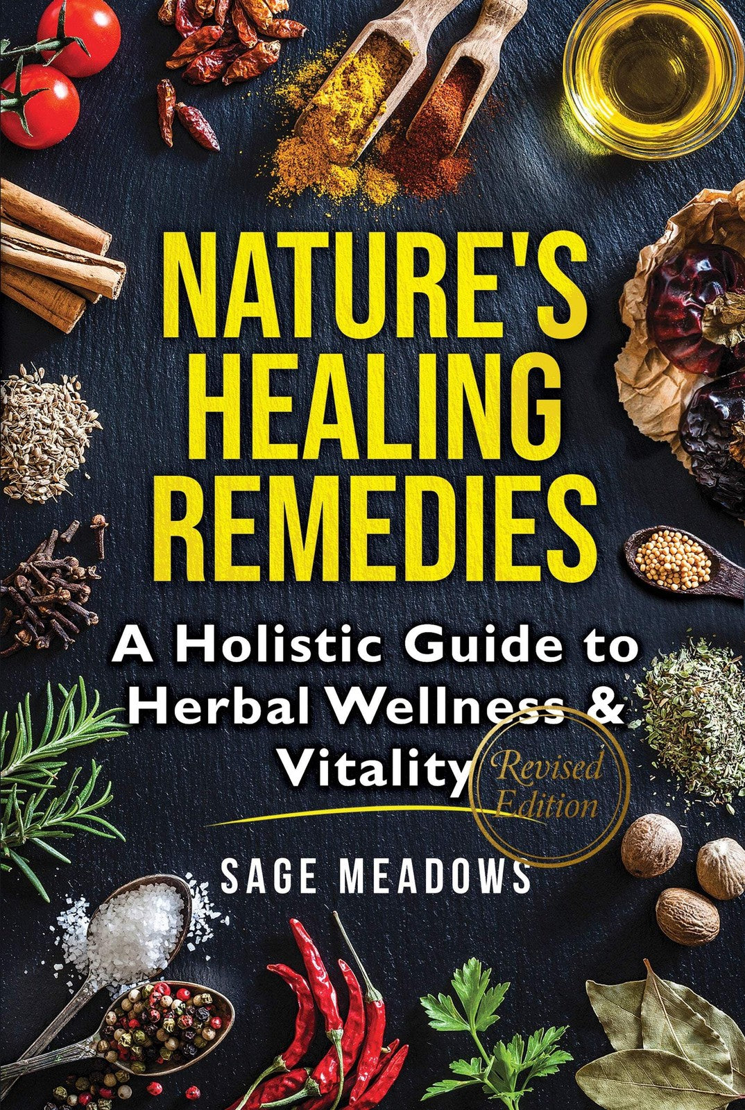 Nature’s Healing Remedies: A Holistic Guide to Herbal Wellness (Paperback or Hardcover)