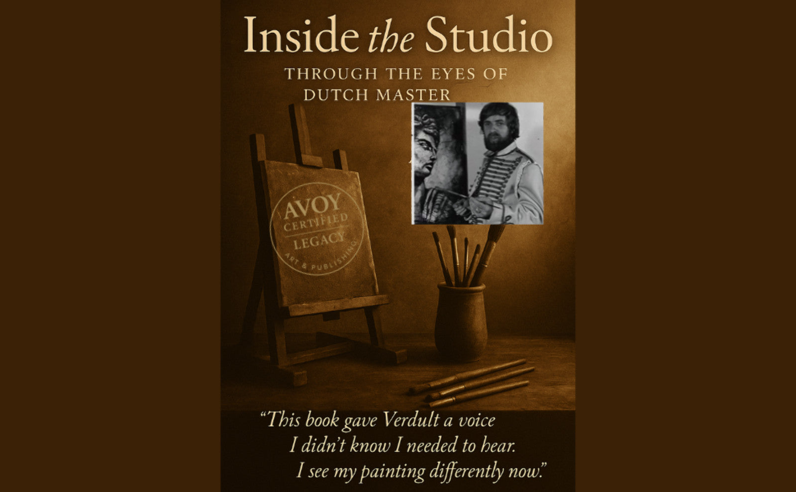 Inside the Studio: A Personal Memoir of William Verdult Authentic ( Paperback or Hardcover)
