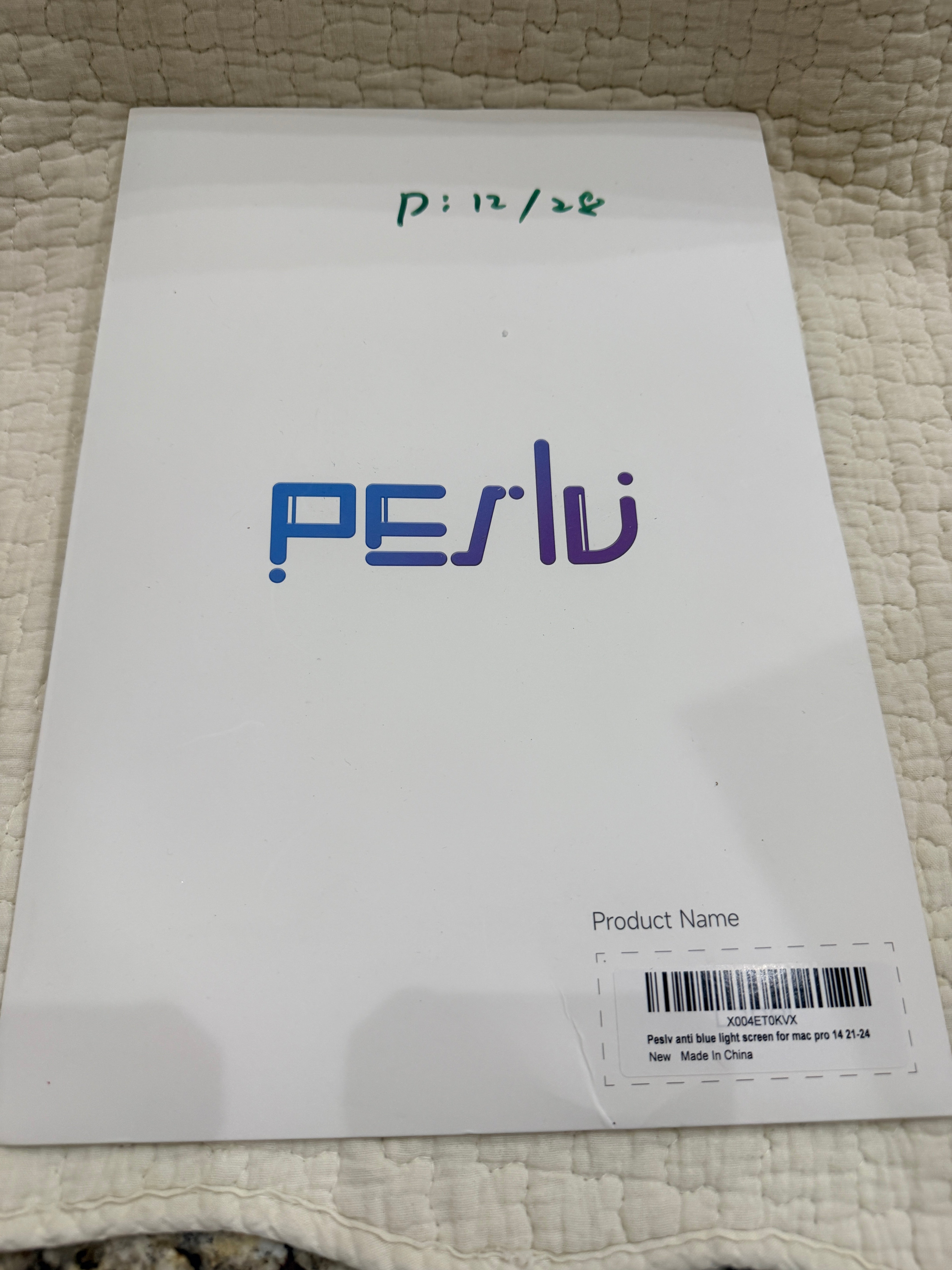 Peslu Anti Blue Light Screen MacBook Pro 14 2021-2024 Magnetic