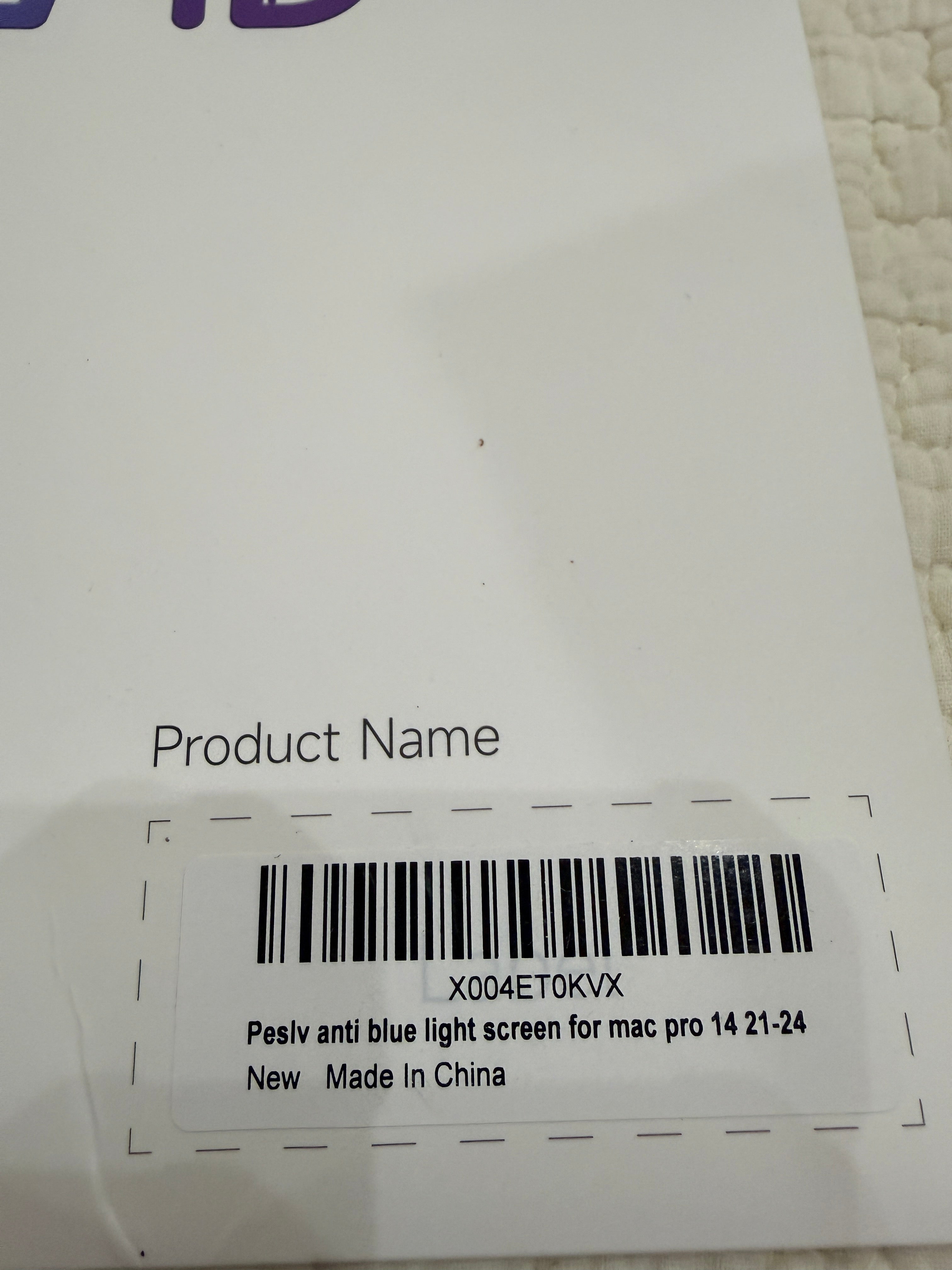 Peslu Anti Blue Light Screen MacBook Pro 14 2021-2024 Magnetic