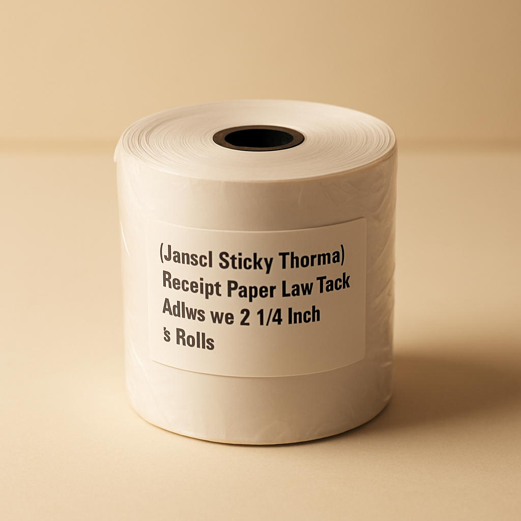 Receipt Paper lifestyle 5