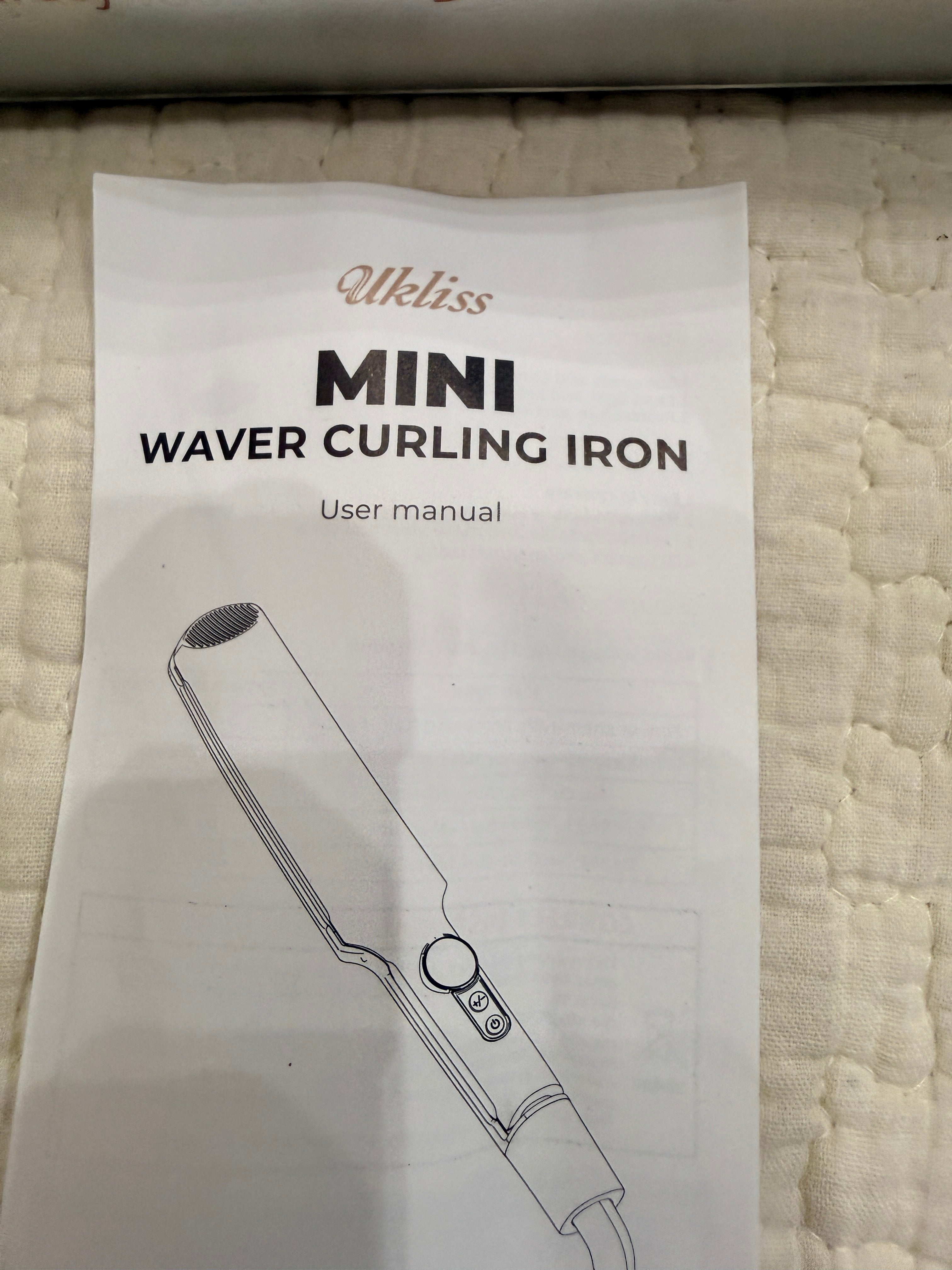 Curling Iron product photo back
